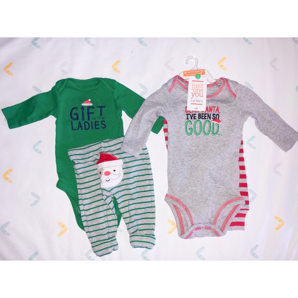 Newborn Christmas Pajama set